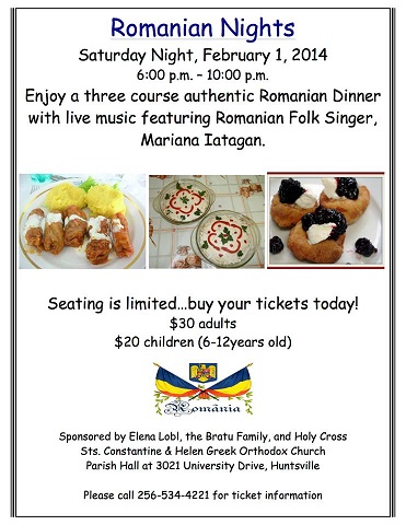 Mariana Iatagan Romanian Night Alabama