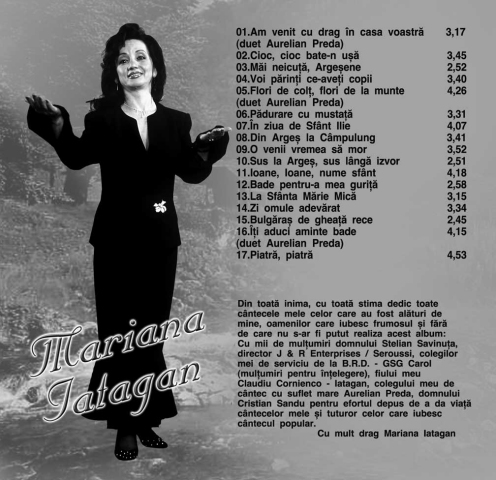 Mariana Iatagan Calendar Seroussi