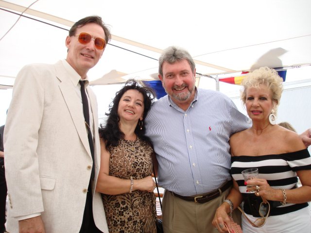 Member of the Charleston City Council with his wife (on the right)