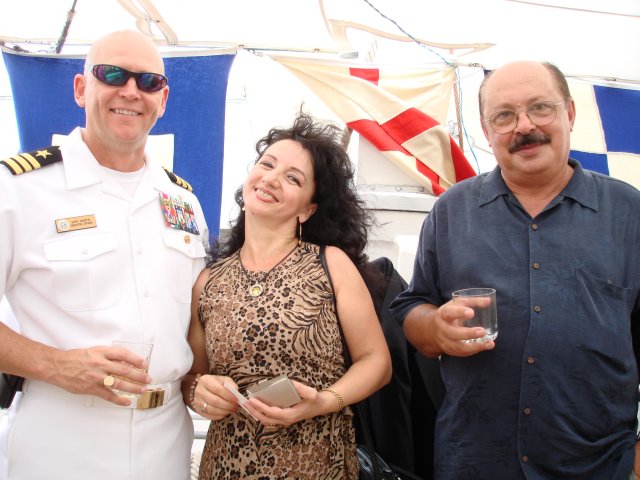 Romanians from the Charleston SC on  NS Mircea ship from Constanta Romania